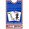thumbnail image 2 of Military Honors Playing Cards - Support The Troops Themed Cards, Army-Navy-Air Force-Marines, Cobblestone Games, 2 of 7