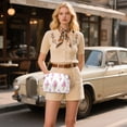 thumbnail image 6 of FORMRS Women Crossbody Purse with Chain Strap Vegan Leather Shoulder Handbag, Pink Cartoon Ice Cream, 6 of 7