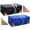 Black, variant on Derby Originals Hay Bale Bag Large 1200D Waterproof with Mesh Ventilation Windows and Patriotic or Cactus Leather Accents 44" x 20" x 16"