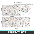 thumbnail image 7 of Pioneer Flower Floral Print Pattern Kitchen Rugs Sets Of 2,Anti Fatigue Kitchen Mat Rugs Non Slip Washable,Decorative Kitchen Floor Mats for Kitchen,Sink,Laundry,17"x30"+17"x47", 7 of 7