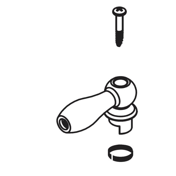 Moen 115063 Replacement Lavatory Faucet Lever Handle - Nickel