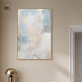 thumbnail image 3 of Blue and Beige II Canvas Minimalist Boho by Art Remedy, Gold Frame, 30" x 45", 3 of 7