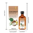thumbnail image 3 of Natural Coconut Base Massage Oil with Cocos Nucifera Extract & Lactic Acid, 100g/3.4oz Hydrating Plant Carrier Oil for Full Body Spa, Scraping, 3 of 8