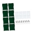 thumbnail image 3 of jifeng 8 Pcs Poids pour Rideaux d'Extérieur Pratiques Robustes contre le Vent pour Patio Extérieur Vert, 3 of 9