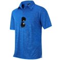 thumbnail image 2 of Geeksport Men's Casual Easy Care Short Sleeve Polo Shirt, 2 of 6