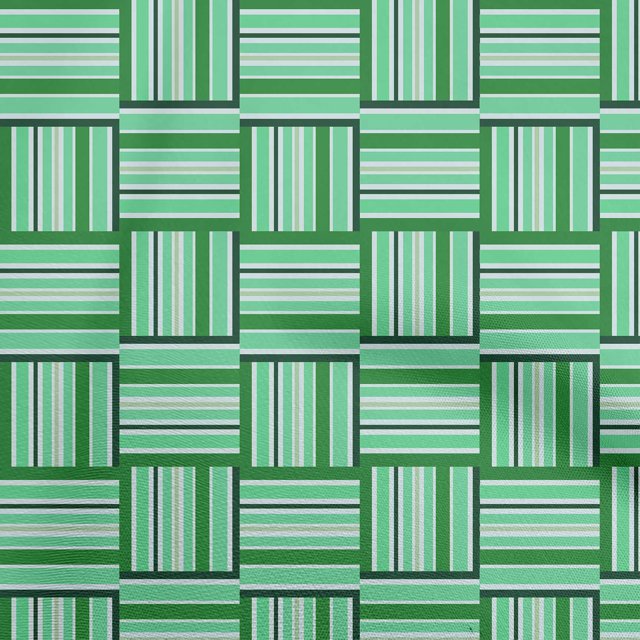 oneOone Velvet Green Fabric Geometric Sewing Craft Projects Fabric Prints By Yard 58 Inch Wide