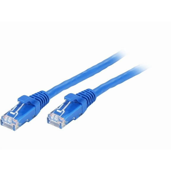 8ft Cat6 Snagless Unshielded (UTP) Network Patch Ethernet Cable-Blue - patch cable - 8 ft - blue