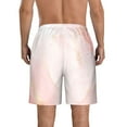 thumbnail image 3 of Naloa Marble Men's Beach Shorts, Surfing shorts, Swim trunks, Quick Dry Swim Trunks for Surfing Beach Fun - Large, 3 of 9