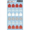 Teresa Collins Stationary Noted Photo Corners, 24/pkg, 6 Designs/4 Each