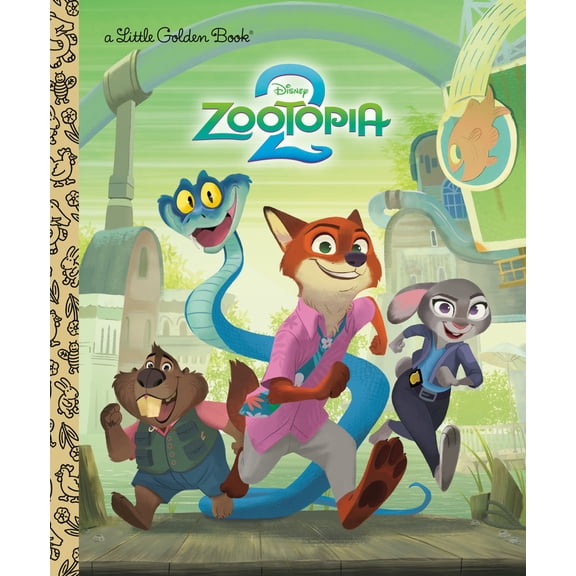 Pre-Owned Disney Zootopia 2 Little Golden Book (Hardcover) 0736445676 9780736445672