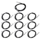 thumbnail image 1 of Lot de 10 sondes de température NTC à thermistance, tête cylindrique 5 x 25 mm, pour mesurer 10 K, B3950, 1 of 4