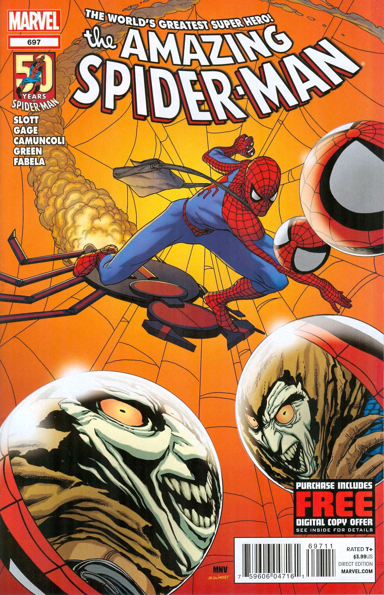 Cover of The Amazing Spider-Man #697