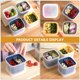 thumbnail image 4 of 4PCS Sellado de alimentos Crujientes cortadas cortadas de cebolla verde para refrigerador, 4 of 6