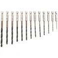 thumbnail image 1 of Hex Shank Cobalt Metric Bits Set Of 13 Pieces Quick Change HSS Impact Driver Hex Bits for Metal, 1 of 6