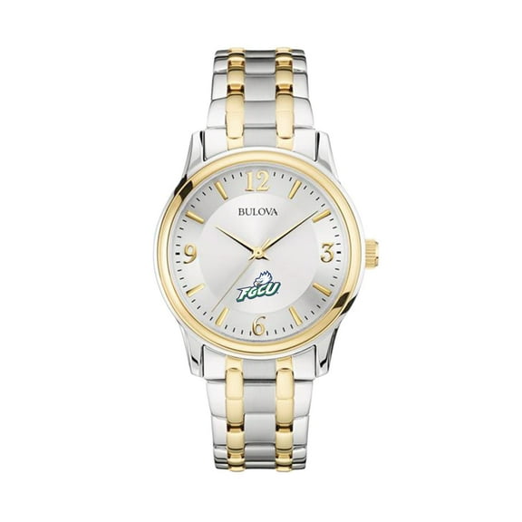 Bulova Silver/Gold Florida Gulf Coast Eagles Classic Two-Tone Round Watch