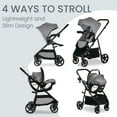 thumbnail image 2 of Britax Willow™ Brook™ Travel System, Onyx Glacier, 2 of 9