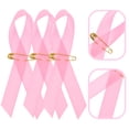 thumbnail image 2 of Shisuyan 200Pcs Fundraising Ribbons with Pin Breast Cancer Ribbons Breast Cancer Awareness Accessories, 2 of 8