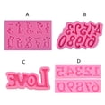 thumbnail image 2 of Techinal 0-9 Number Letter Pendant Epoxy Resin Mold Letter LOVE Fondant Silicone Molds, 2 of 18