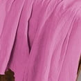 thumbnail image 7 of Generic Women's Faux Suede Elastic Waist Midi Long Skirts Casual A Line Flowy Summer Large Solid Skirt, 7 of 7