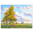 thumbnail image 2 of Arbres Verts en Soirée - Impression sur Toile Photographie de Paysage, 2 of 3