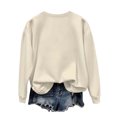 thumbnail image 6 of Yteetum Women's Oversized Christmas Sweatshirts Crewneck Loose Fits Pullover Hoodless Sweatshirts Top Womens Casual Round Neck Xmas Graphic Print Long Sleeve Fall Sweatshirt Fall Clothes Clothes, 6 of 6