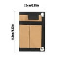 thumbnail image 3 of Vintage Button Wallet - Lightweight Travel Wallet with Multi Card Slots & Bill Compartment, Compact 4.53x2.95x0.39in, Durable Canvas Organizer for Men & Women, Secure Closure, Easy Carry, 3 of 6