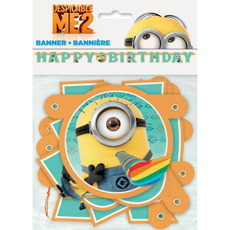 6&amp;#39; Despicable Me Birthday Banner