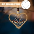 thumbnail image 4 of Amosfun 20pcs Heart Wire Wreath Form Macrame Rings Heart Wire Frame Christmas Wreath DIY Rings Dream Catcher Hoops Crafts Supply, 4 of 8