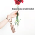 thumbnail image 2 of Fashion Lip Balm Lipstick Pouch Holder Cards Bag with Key Chain and Bracelet, 2 of 7