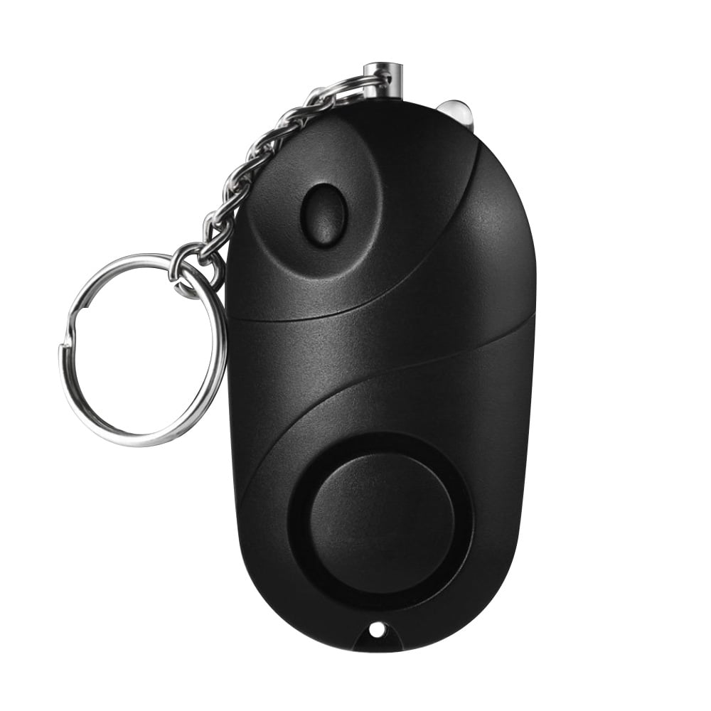 NEW in pkg Loud Siren Safesound Personal Alarm 125db White Keychain Alarm 