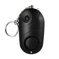 thumbnail image 1 of Alarma personal Irfora Alarma personal 120-130dB Safe Sound emergencia autodefensa seguridad llavero de alarma LED linterna para mujeres niñas niños ancianos Explorer, negro, 1 paquete Irfora Alarma personal, 1 of 5