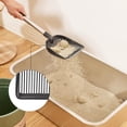 thumbnail image 3 of Yangbaga Newest Cat Litter Scoop, Long Handled Metal Litter Scooper with Deep Shovel, Non-Stick Detachable Cat Litter Sifter with Foam Padded Grip, Comes with Litter Scoop Holder, 3 of 6