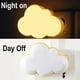 thumbnail image 2 of Luz de noche LED de 2 piezas, luz de noche enchufable para adultos y niños, hermosa luz de pared de ensueño, dormitorio, baño (nube), 2 of 5