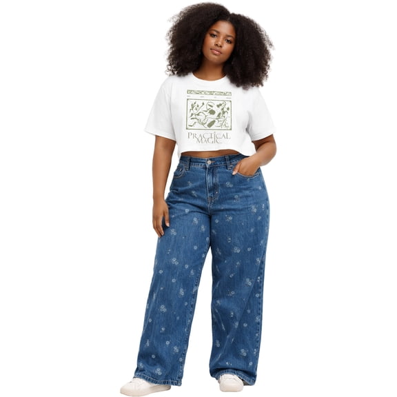 Practical Magic - Gift Cropped Graphic T-Shirt