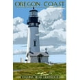 thumbnail image 3 of Oregon Coast, Yaquina Head Lighthouse (100% Cotton Canvas Reusable Tote Bag), 3 of 3