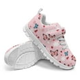 thumbnail image 4 of Psesaysky Breathable Sport Shoes for Children Big Kids Mesh Sneakers with Single Buckle Unisex Children’s Comfortable Athletic Shoes, 4 of 8