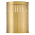 thumbnail image 2 of 83681LCB Lark Casey - 12W 1 LED Small Flush Mount-10.25 Inches Tall and 7.5 Inches Wide-Lacquered Brass Finish, 2 of 11