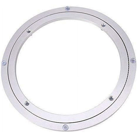Turntable, TV Turntable Ball Bearing Turntable Smooth Aluminum Alloy Swivel Turntable Turntable (10 inch)