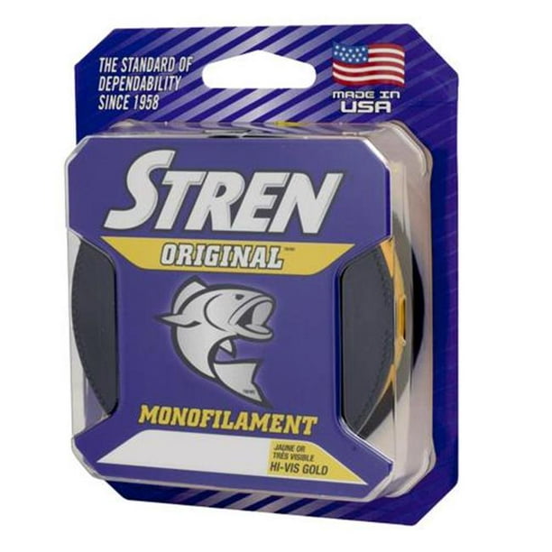 Stren 1304200 Original Monofilament&44; HiVis Or - 6 lb&44; 330 Verges