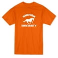 thumbnail image 1 of T-shirt Homme Design Graphique Licorne Université, 1 of 1