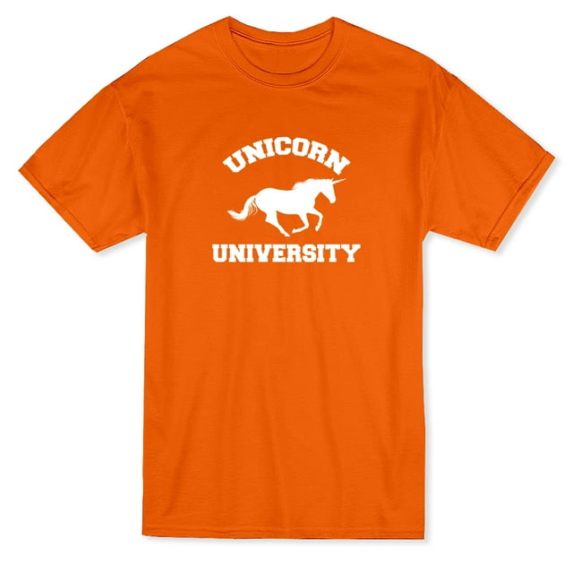 T-shirt Homme Design Graphique Licorne Université
