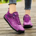 thumbnail image 4 of NOKIO Women's Cushioned Sneakers Lightweight Wide Width L𝗈afers Soft High Top Sport Shoes Breathable Non-S𝗅ip Athlet𝗂c Shoes for Back to College, 4 of 8