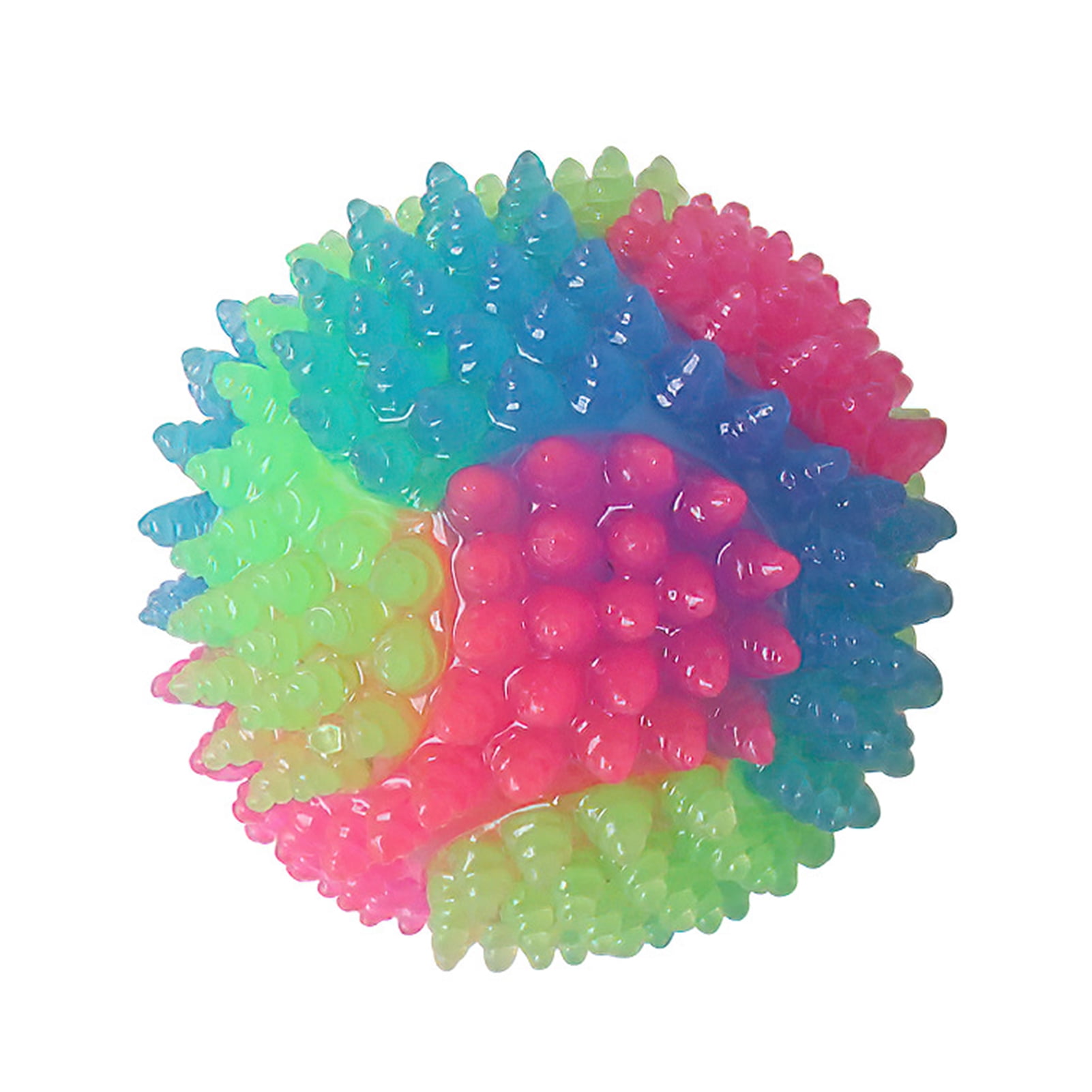 flashing ball dog toy