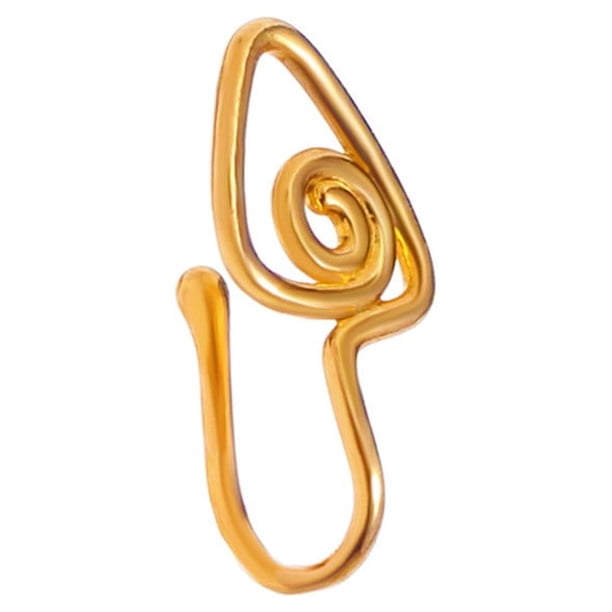 Xihbxyly oferta de hoy Anillos de nariz con clip para mujeres, aro de nariz sin perforación, manguito de nariz ajustable