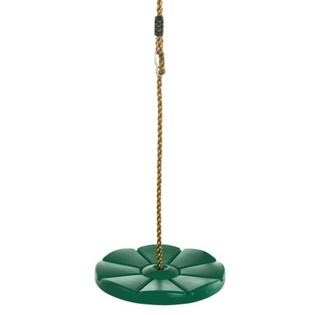 Machrus Swingan Cool Disc Swing With Adjustable Rope - Fully Assembled - Mint Green