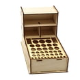 thumbnail image 4 of thinsony Paint Brush Holder Stand Cabinet for Modeling Tool Miniature Paint Set E, 4 of 4