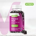 thumbnail image 2 of VITEEY Prenatal Vitamins Gummies, Womens Multivitamin Pregnancy Support, Berry Flavor, 60 Ct, 2 of 6