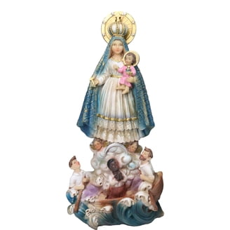 Ebros Santa Muerte Piadosa La Pieta Bone Mother In White Robe