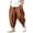 Brown, variant on Ruyang Toddler Baby Boys Drawstring Harem Pant Lightweight Loose Fitting Sports Pants Kids Solid Breathable Casual Sweatpant
