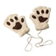 thumbnail image 2 of Guantes de pata de gato para mascota, guantes Kawaii, medio dedo, patas de gato para mascota, guantes de gato para cosplay, sin dedos Beige, 2 of 9